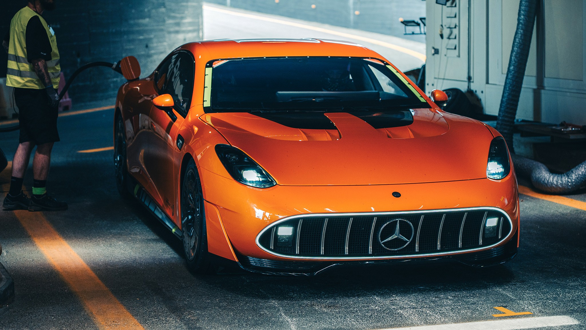 009 mercedes amg gt xx concept ev records nardo