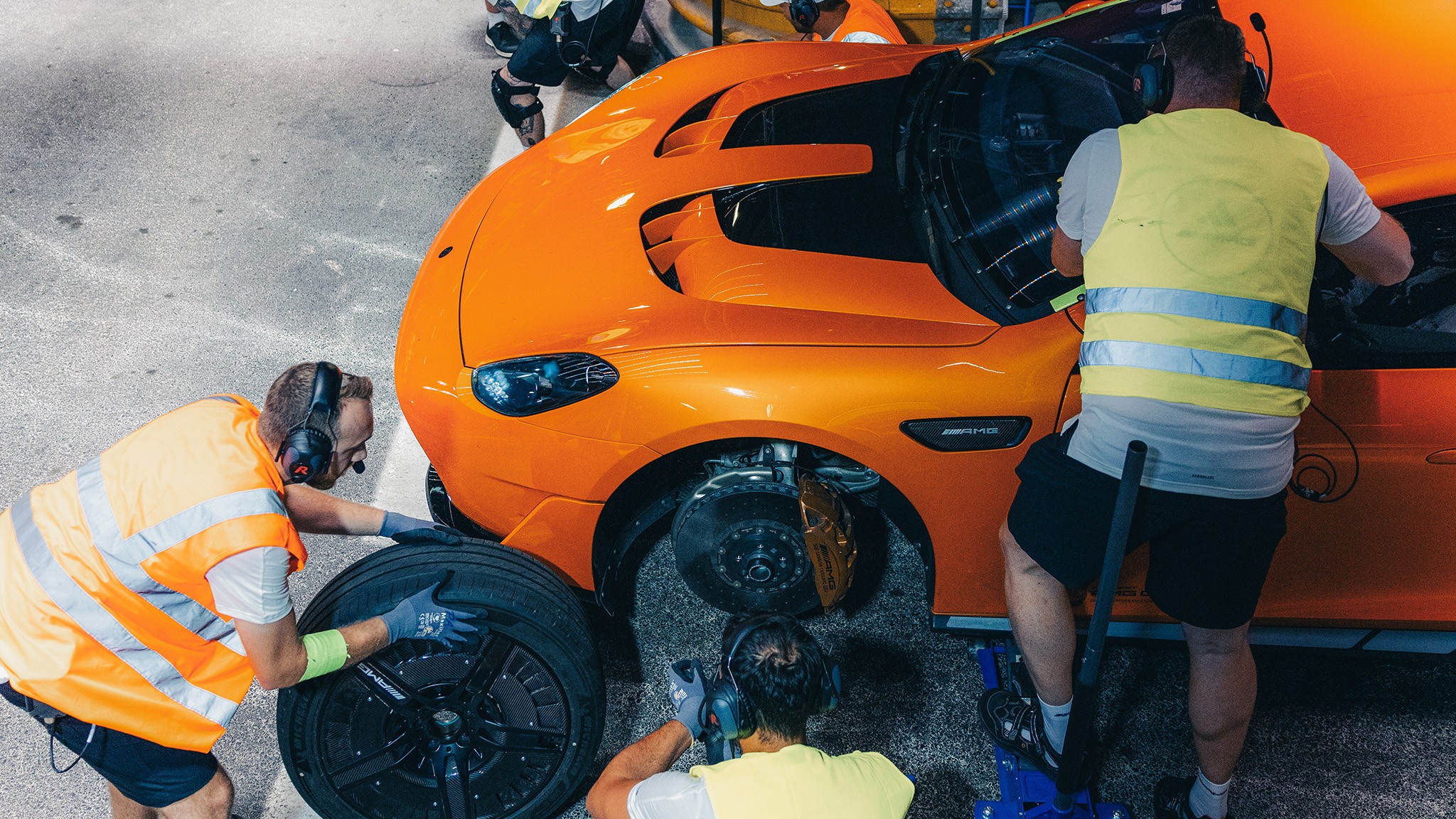 020 mercedes amg gt xx concept ev records nardo