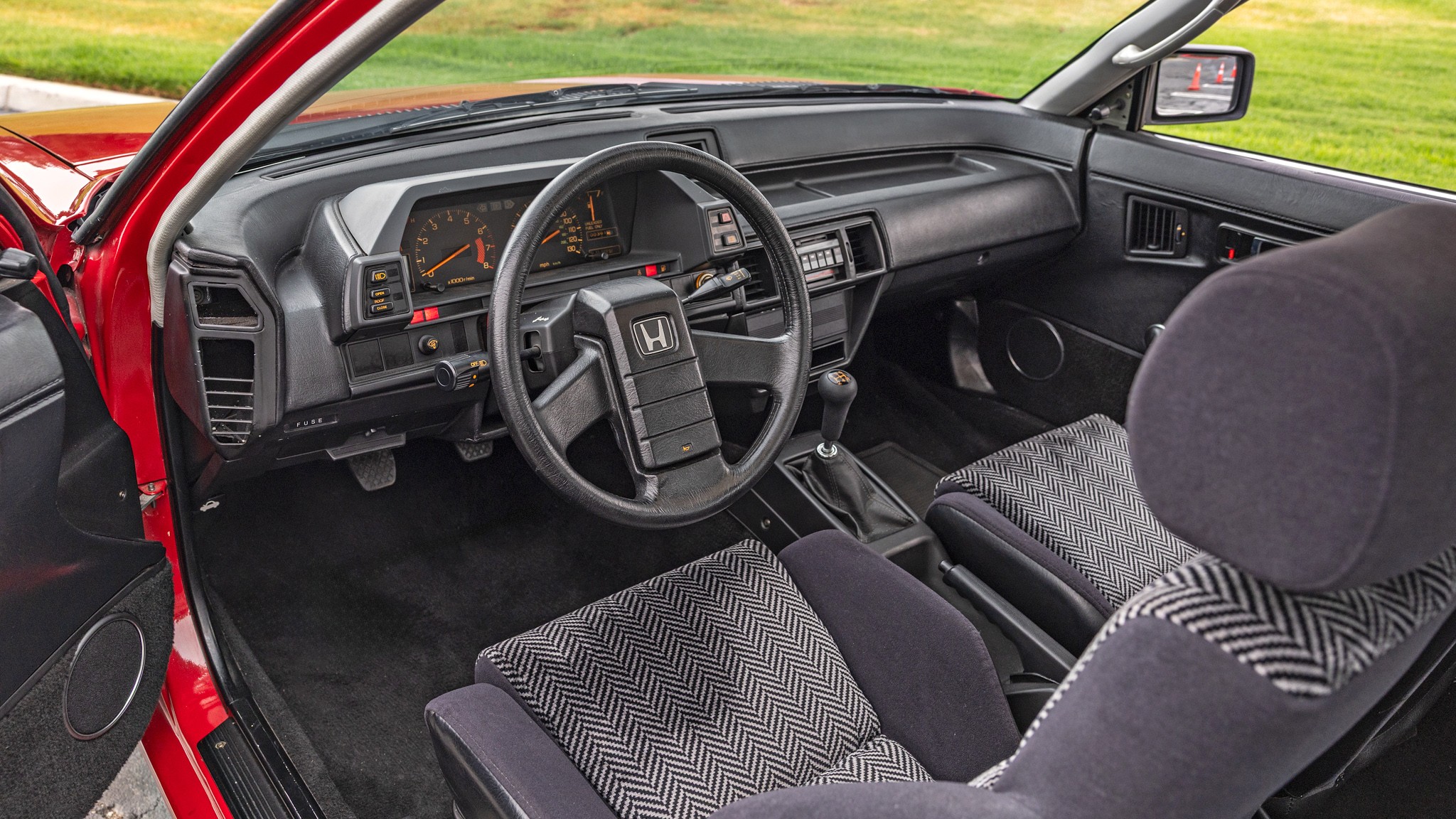 015 Second Generation Honda Prelude Interior
