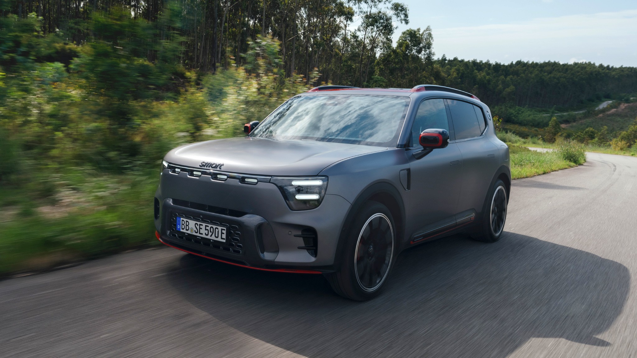 016 2025 smart 5 brabus front three quarter driving first drive