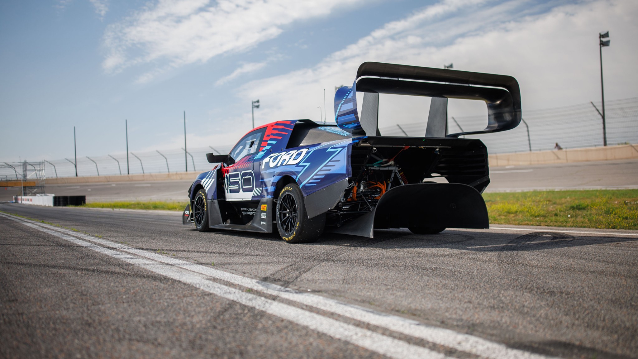 2024 Ford F 150 SuperTruck EV Prototype Electric Vehicle Truck Racecar 12