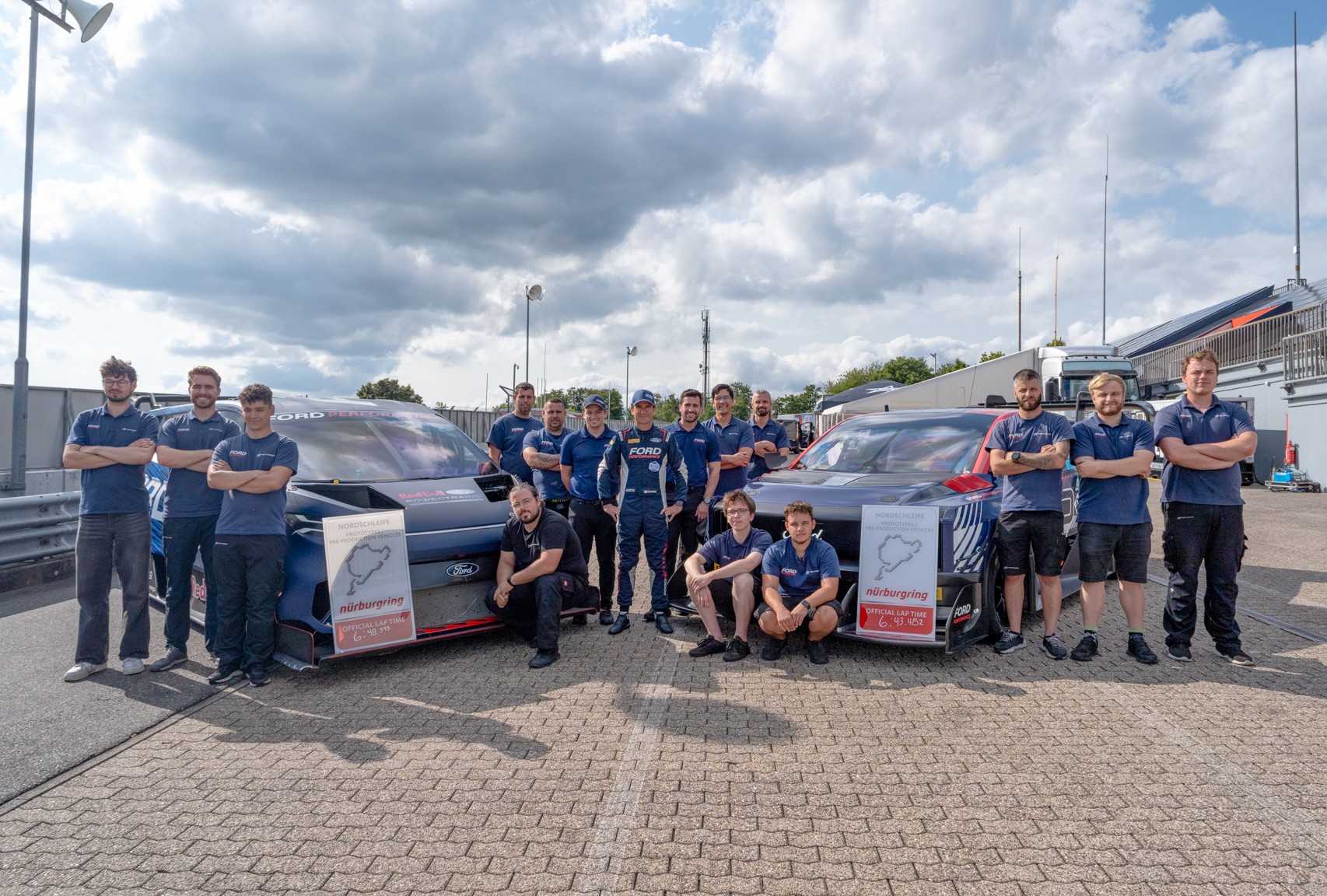 Ford F 150 SuperTruck EV Prototype Electric Vehicle Truck Racecar Nurburgring Record 1