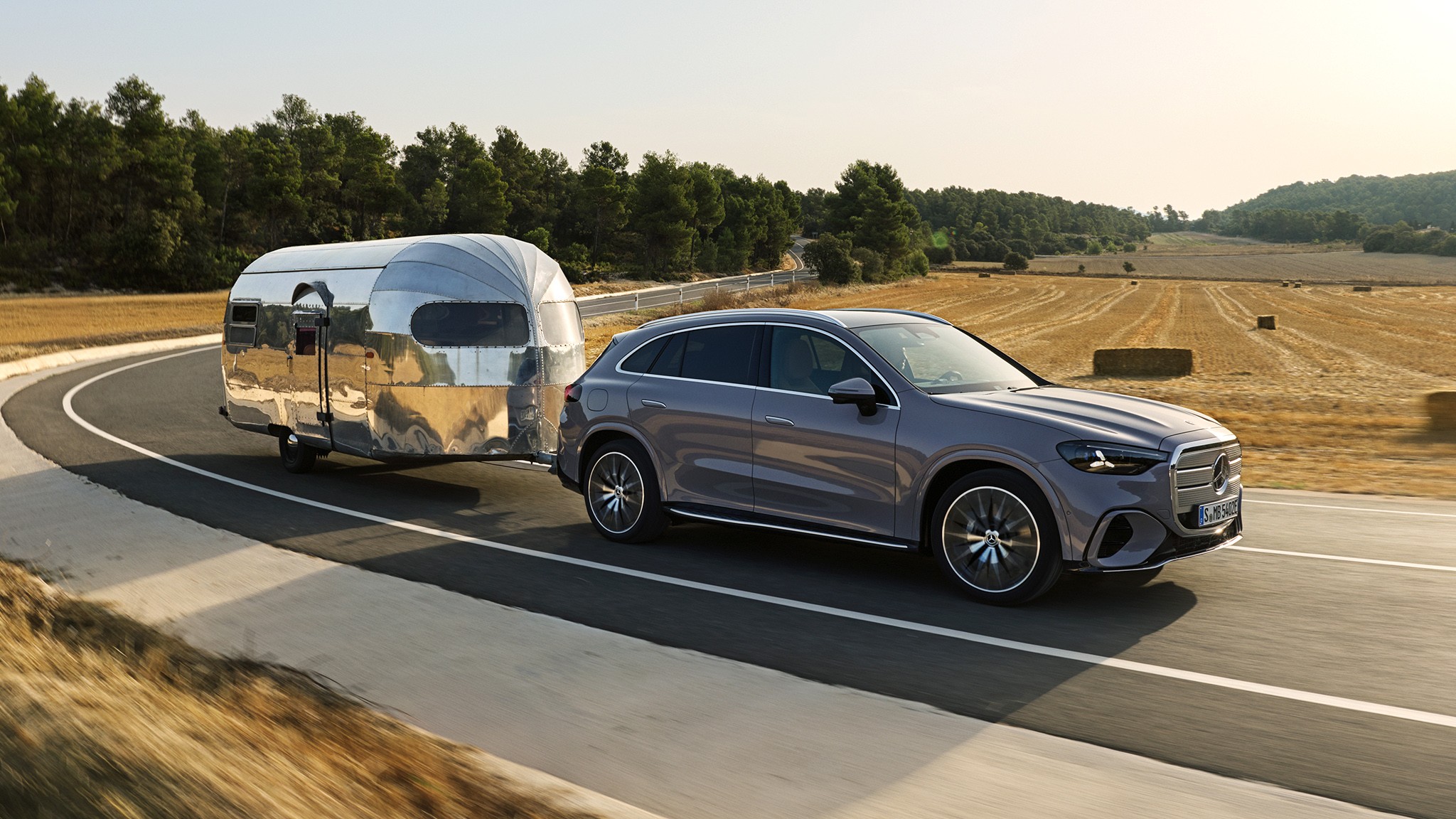 5 2027 Mercedes Benz GLC EV silver