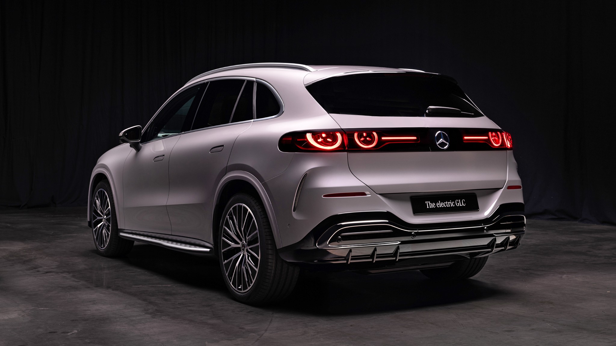 15 2027 Mercedes Benz GLC EV silver