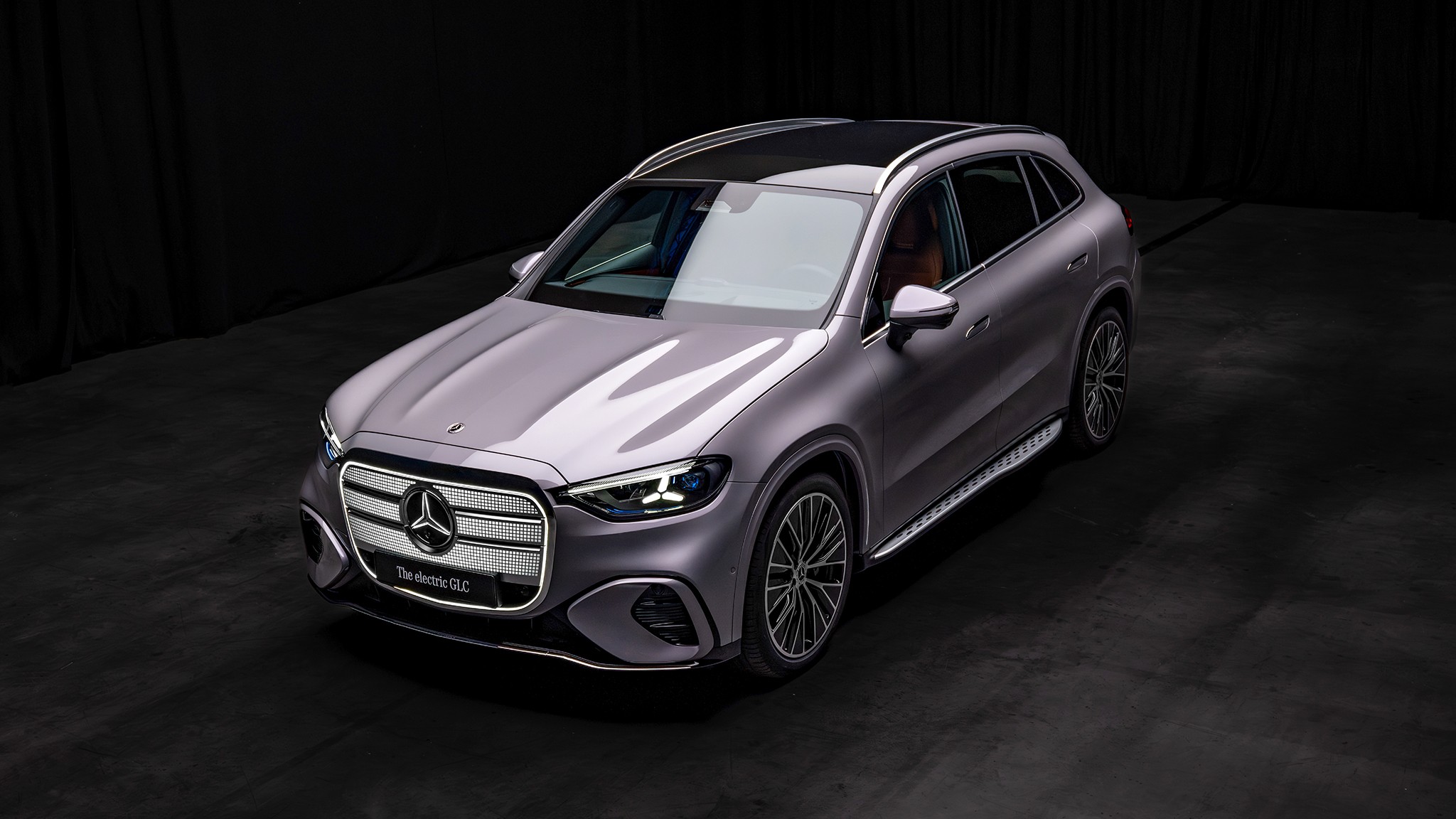20 2027 Mercedes Benz GLC EV silver