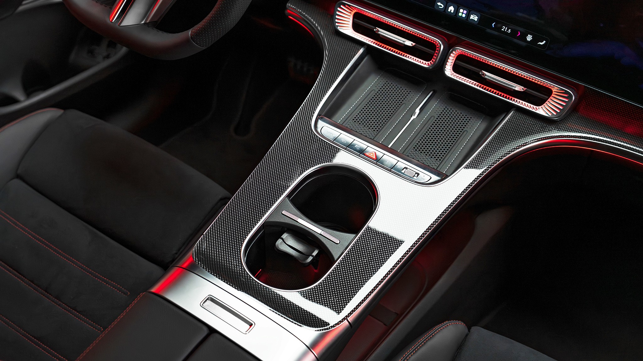 25 2027 Mercedes Benz GLC EV red