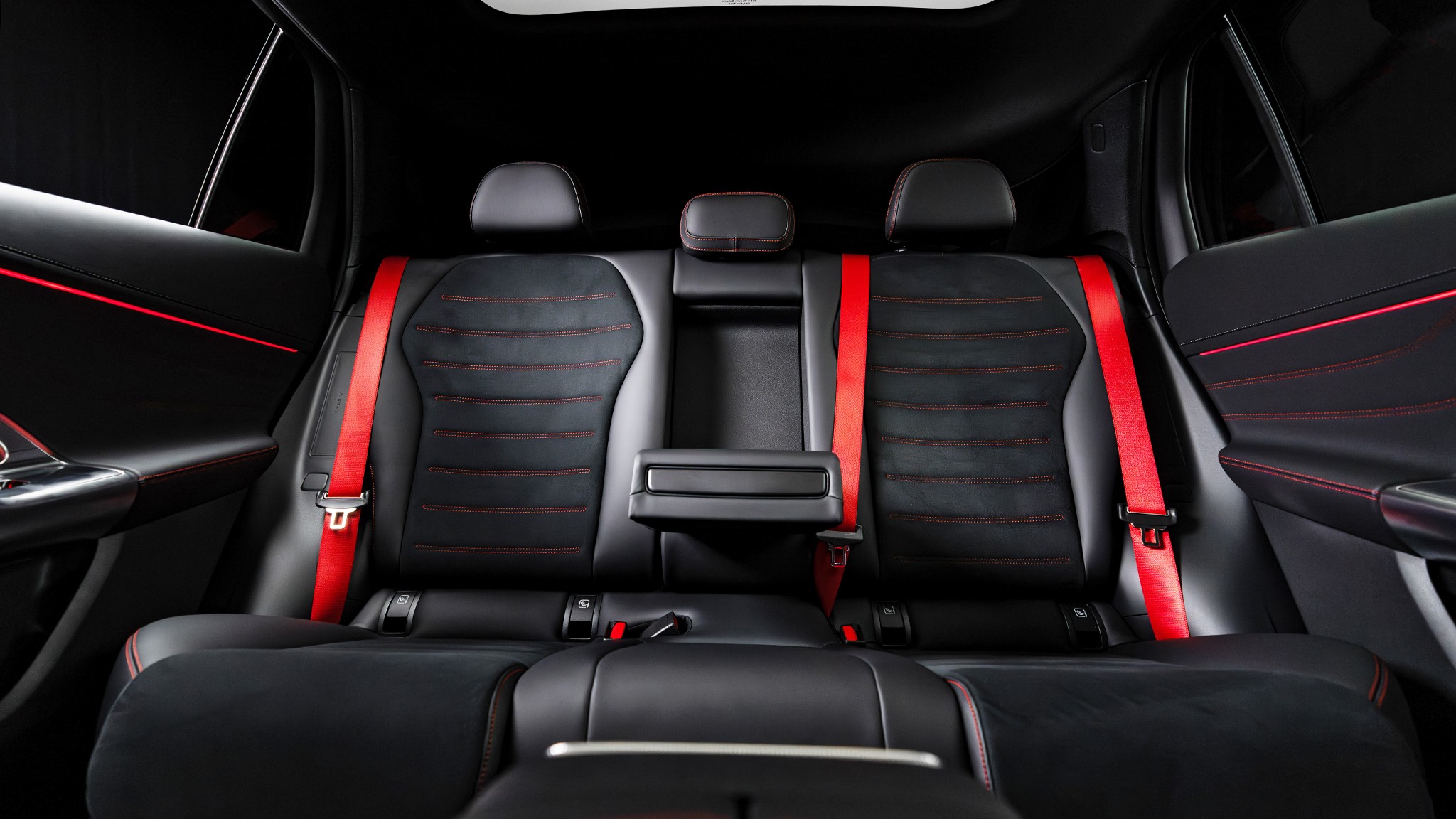 26 2027 Mercedes Benz GLC EV red