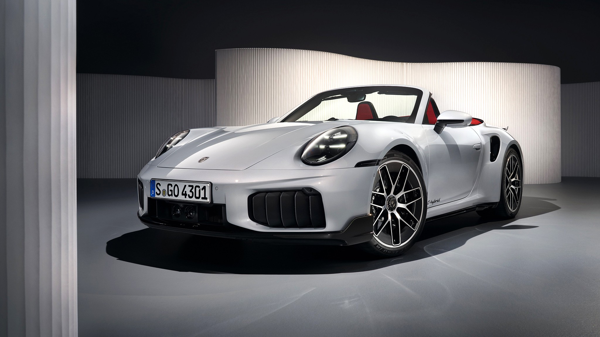 16 2026 Porsche 911 turbo s convertible white