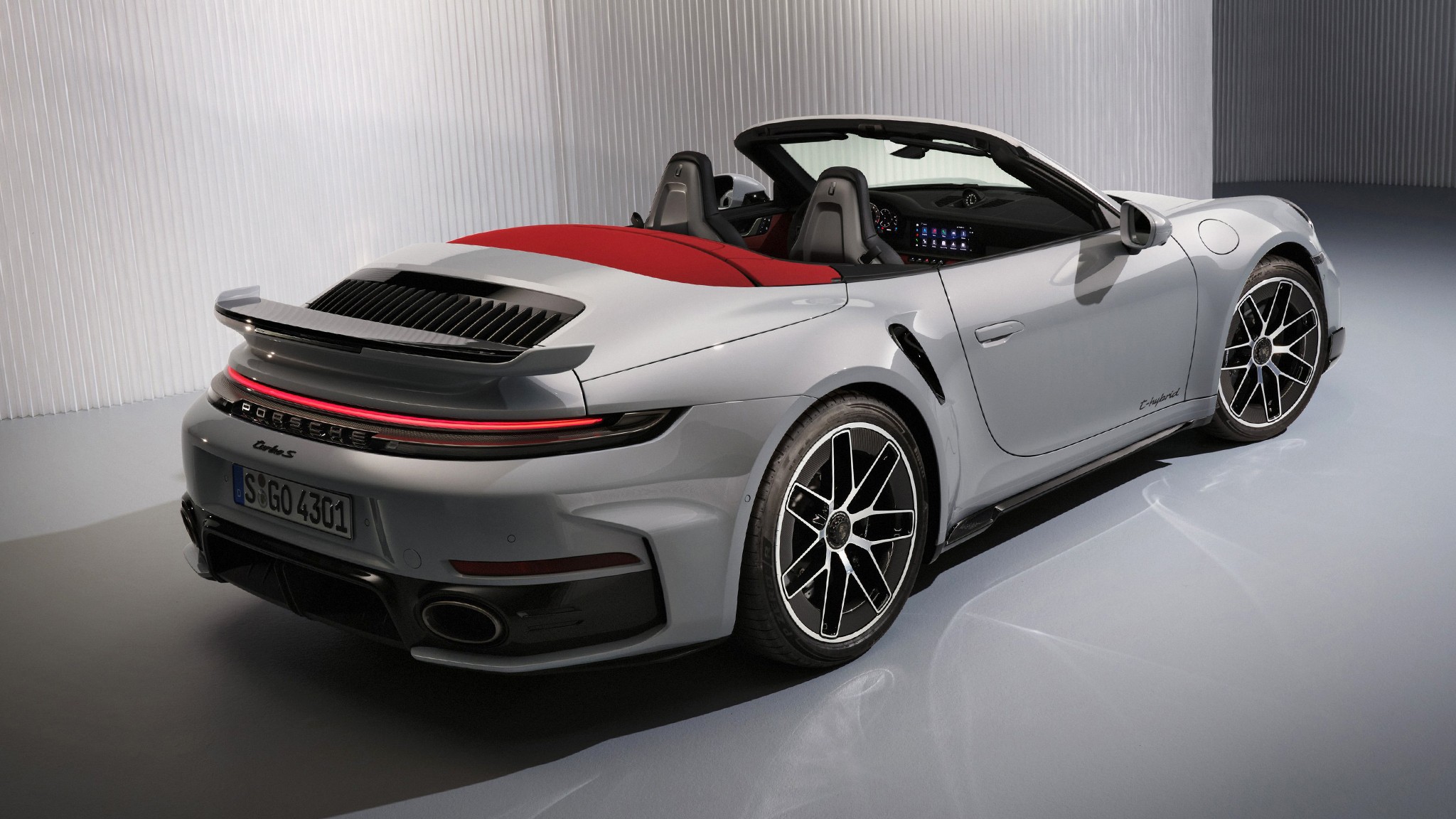 18 2026 Porsche 911 turbo s convertible white