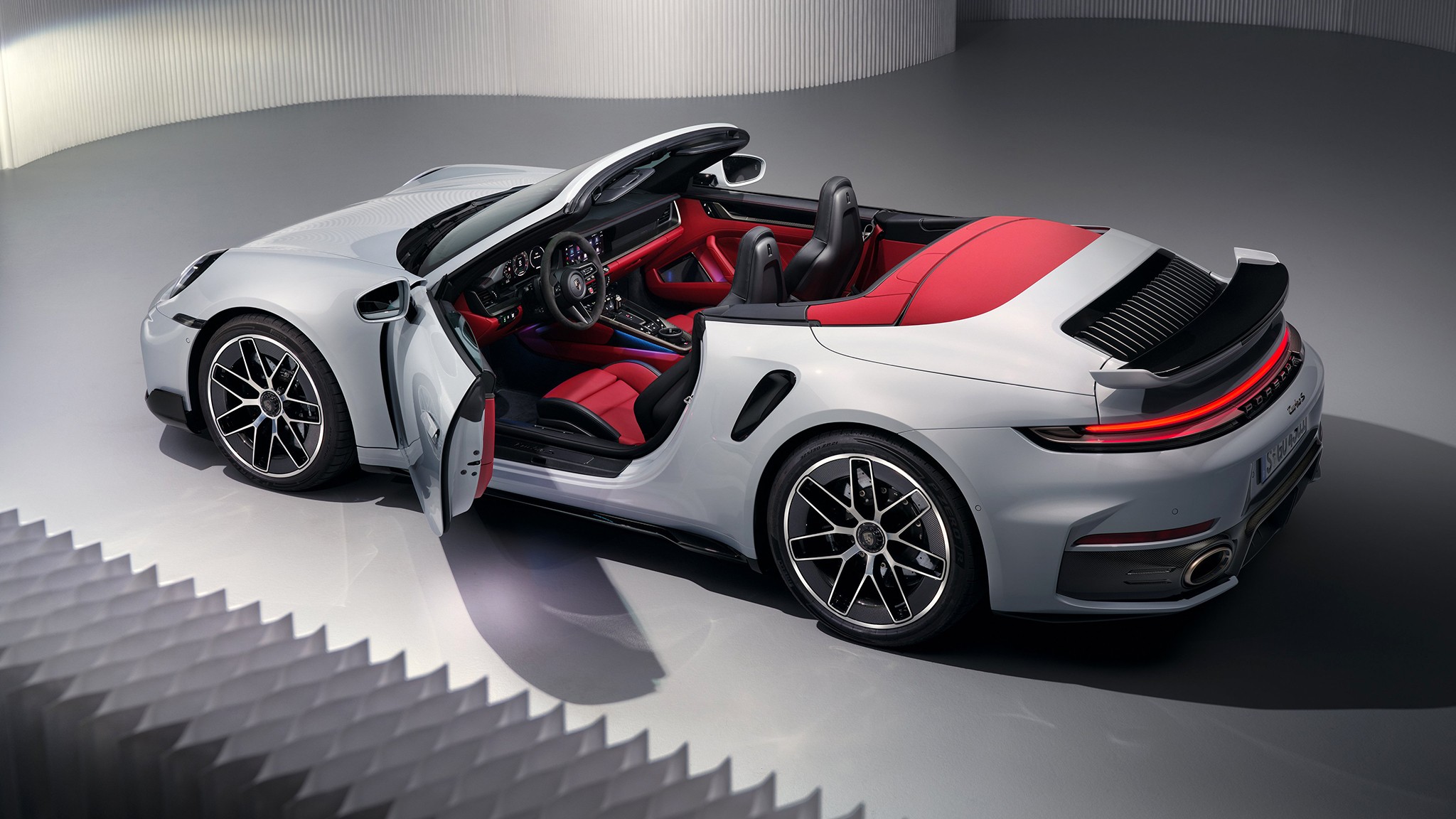 25 2026 Porsche 911 turbo s convertible white