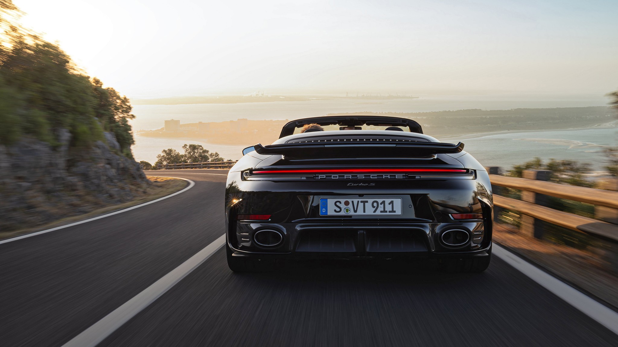 33 2026 Porsche 911 turbo s convertible black