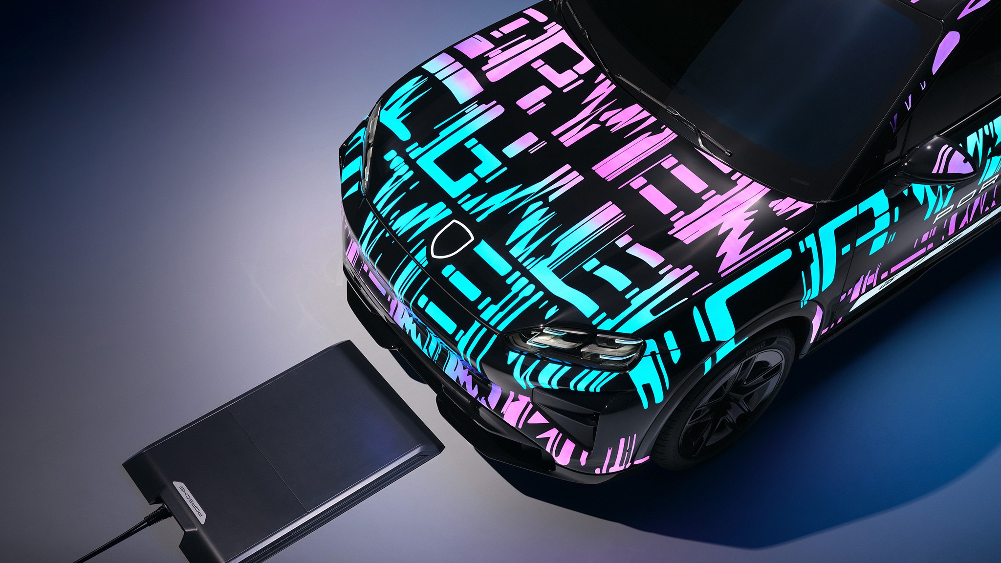 4 Porsche Cayenne EV Inductive Charging