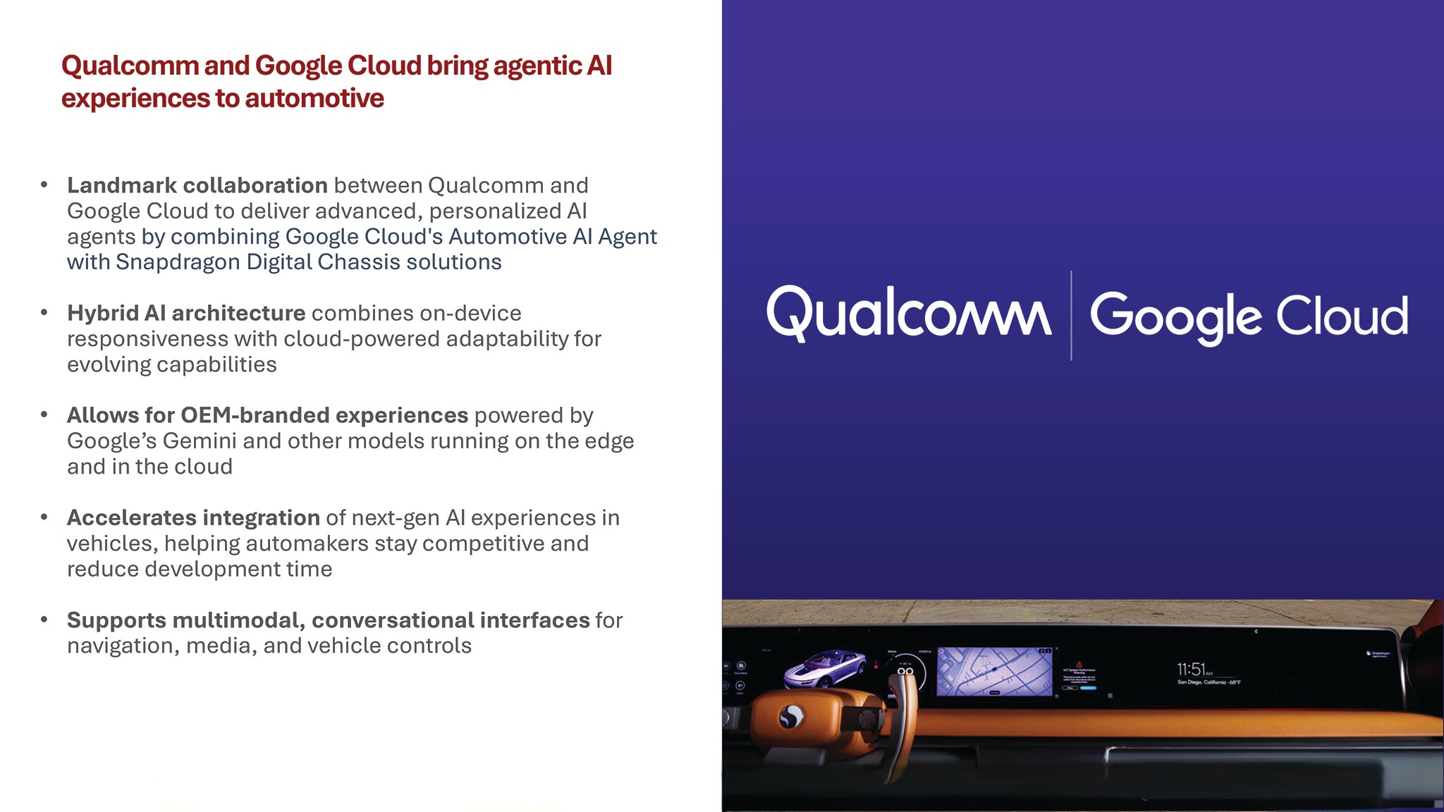 Qualcomm Google Cloud Collaboration
