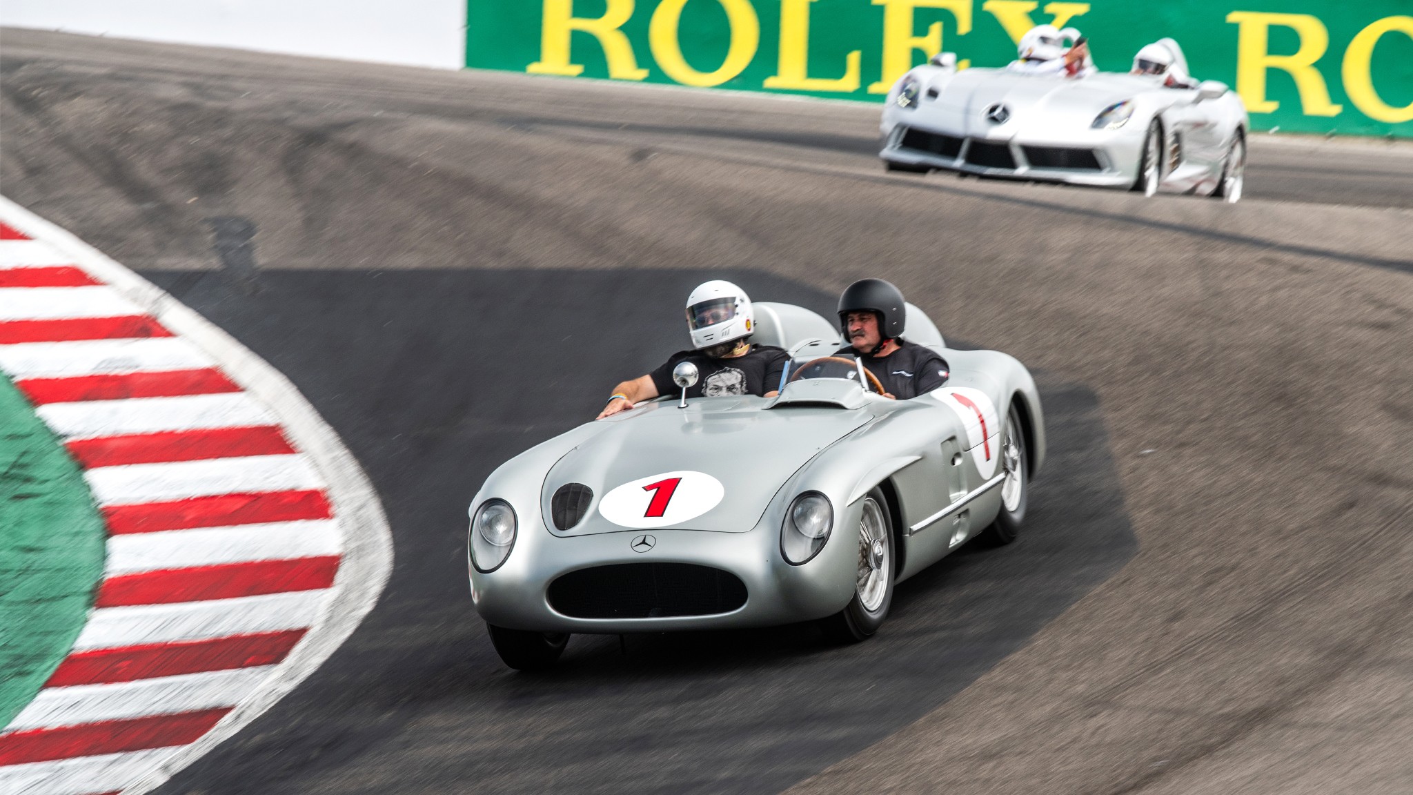 LEAD 1 mercedes 300 slr ride laguna seca 2025