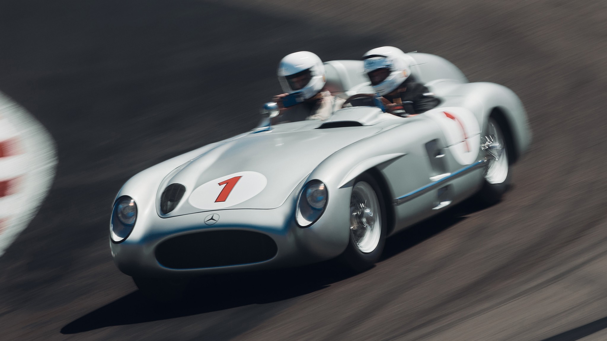 12 mercedes 300 slr ride laguna seca 2025