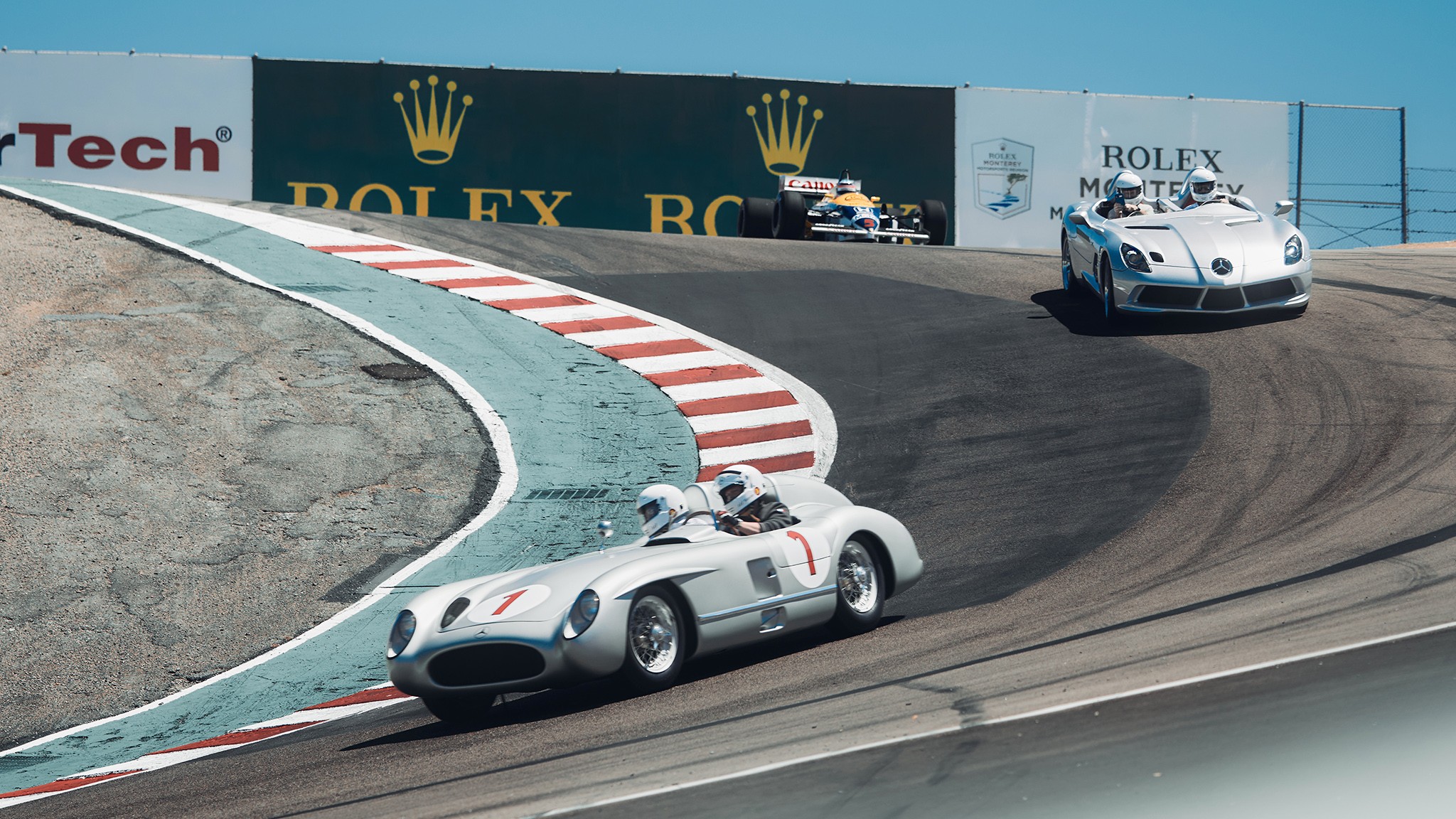 13 mercedes 300 slr ride laguna seca 2025
