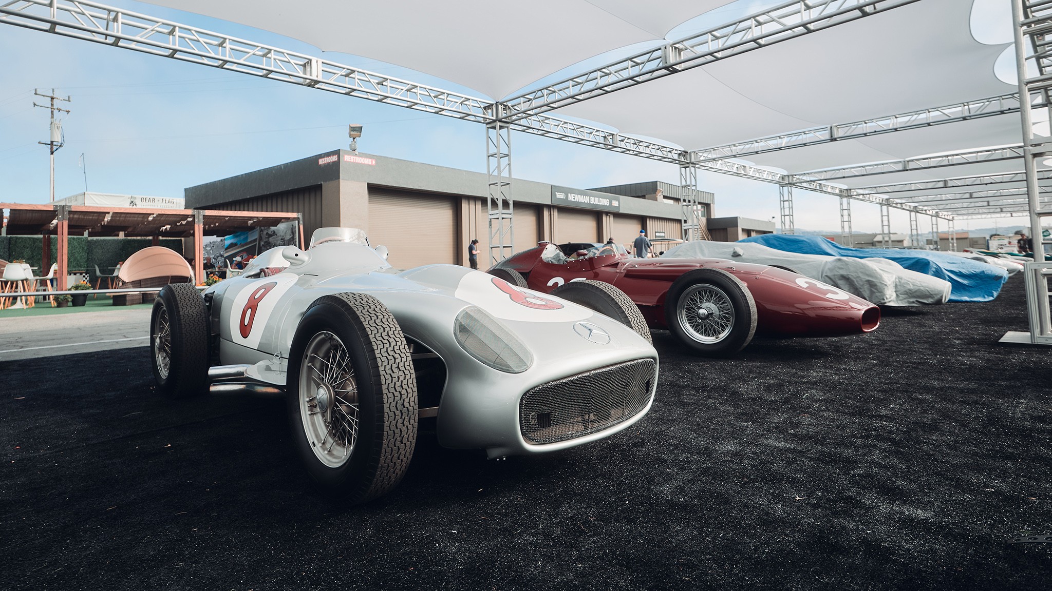 16 mercedes 300 slr ride laguna seca 2025