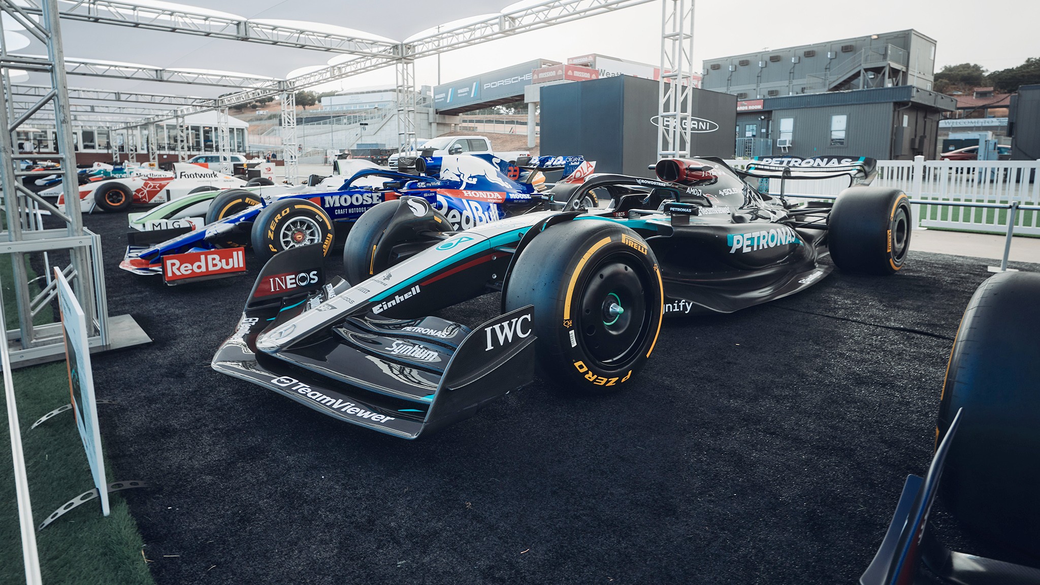 20 mercedes 300 slr ride laguna seca 2025
