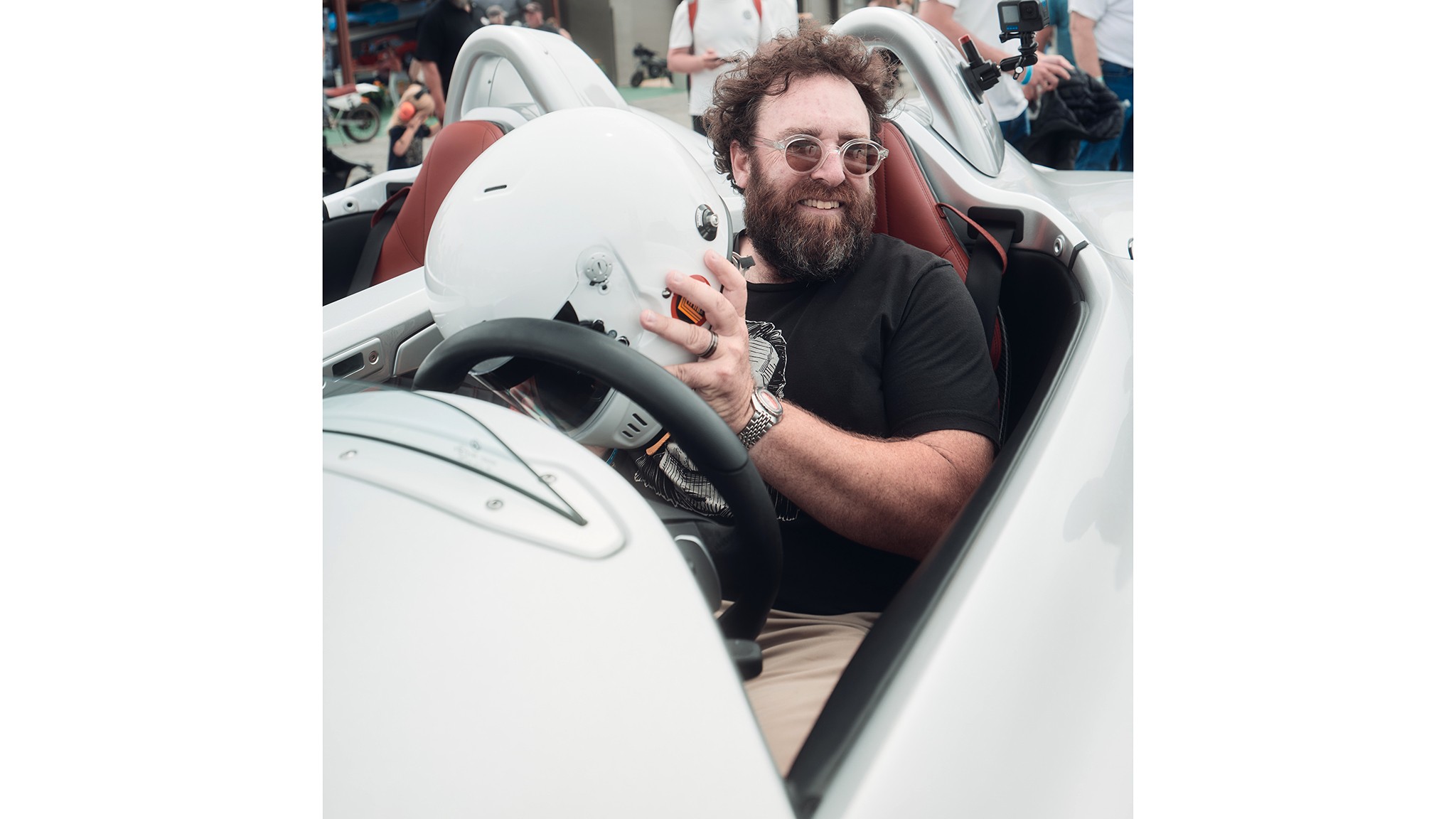 22 mercedes 300 slr ride laguna seca 2025