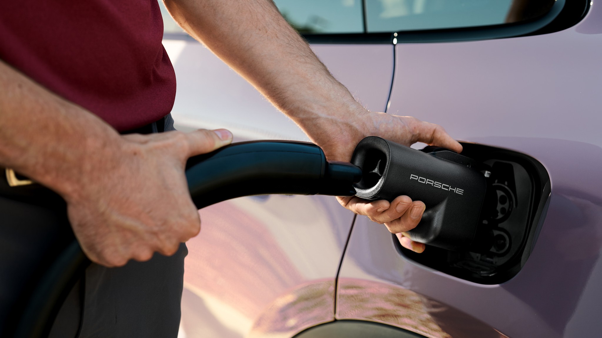 2025 Porsche Tesla Supercharger NACS Adapter Access Taycan Macan EV 7