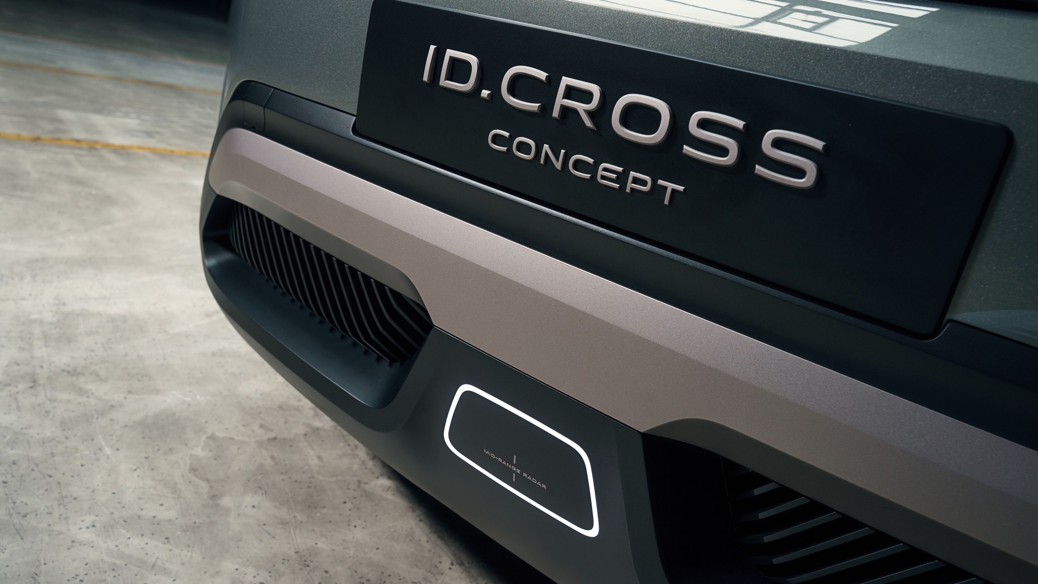 volkswagen id cross concept rear bumper