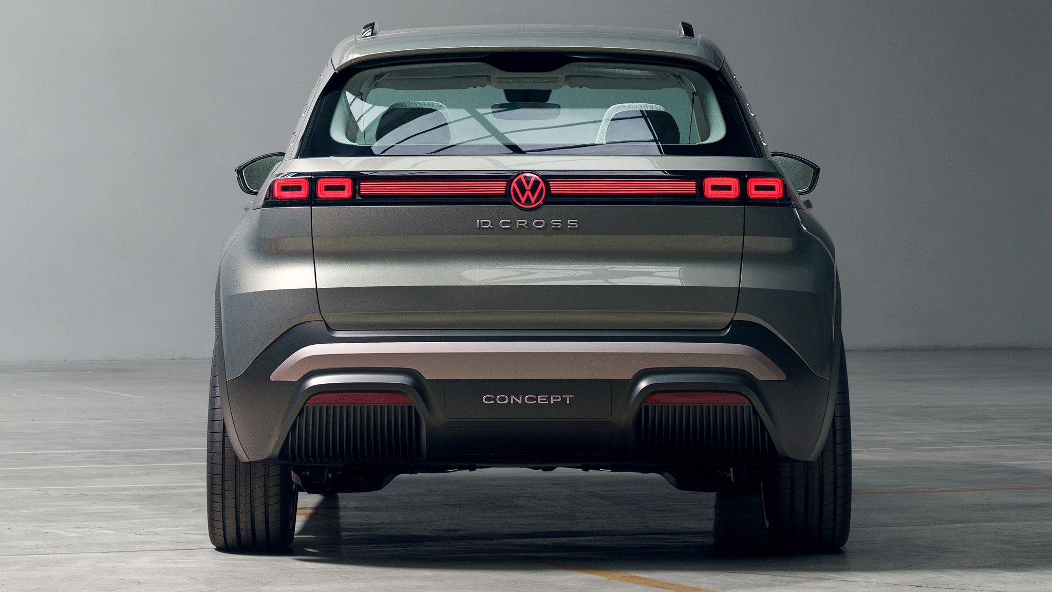 volkswagen id cross rear view