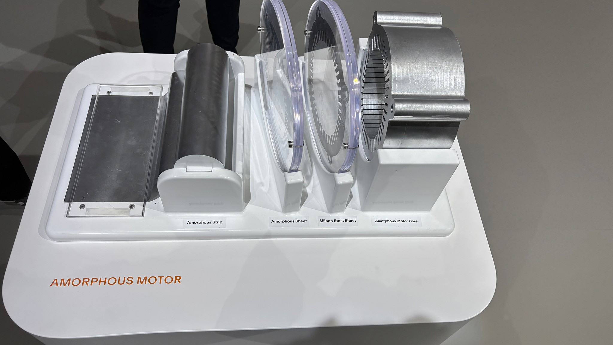 horse powertrain amorphous metal stator