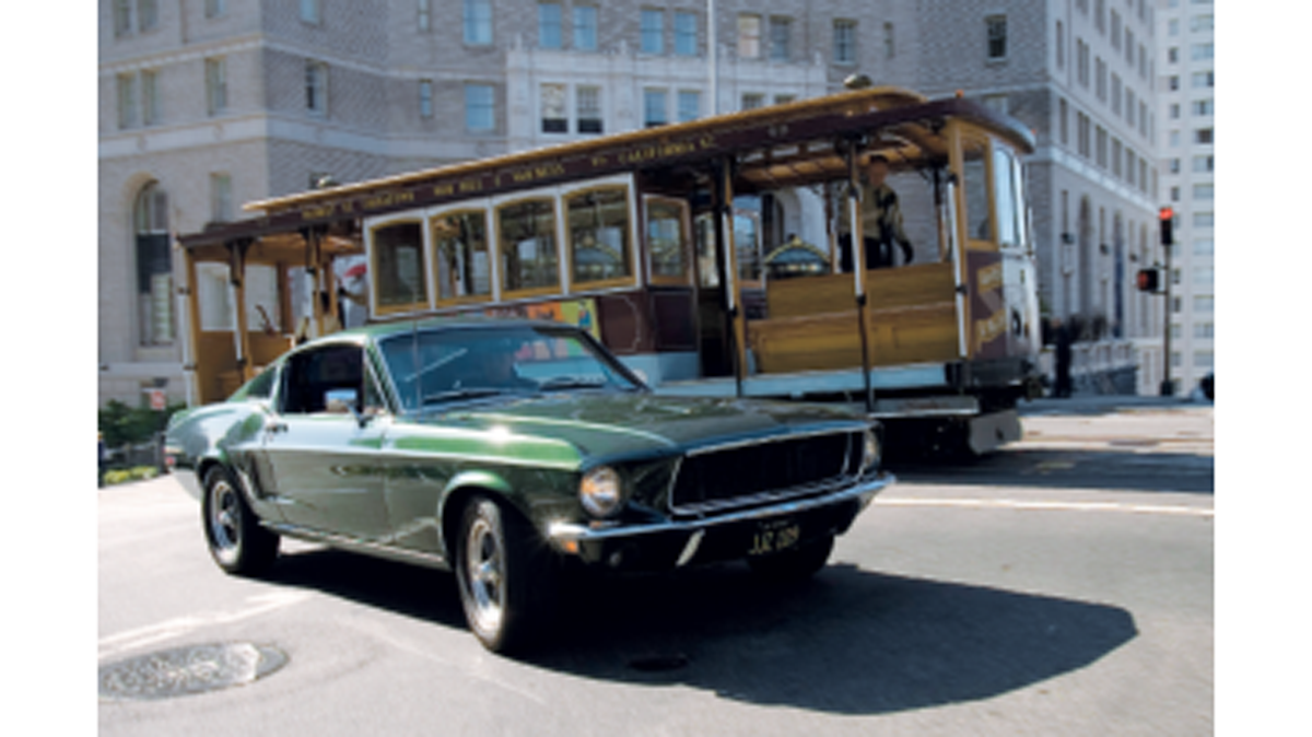 013 bullitt 1968 mustang gt 390 replica trolley san francisco car chase