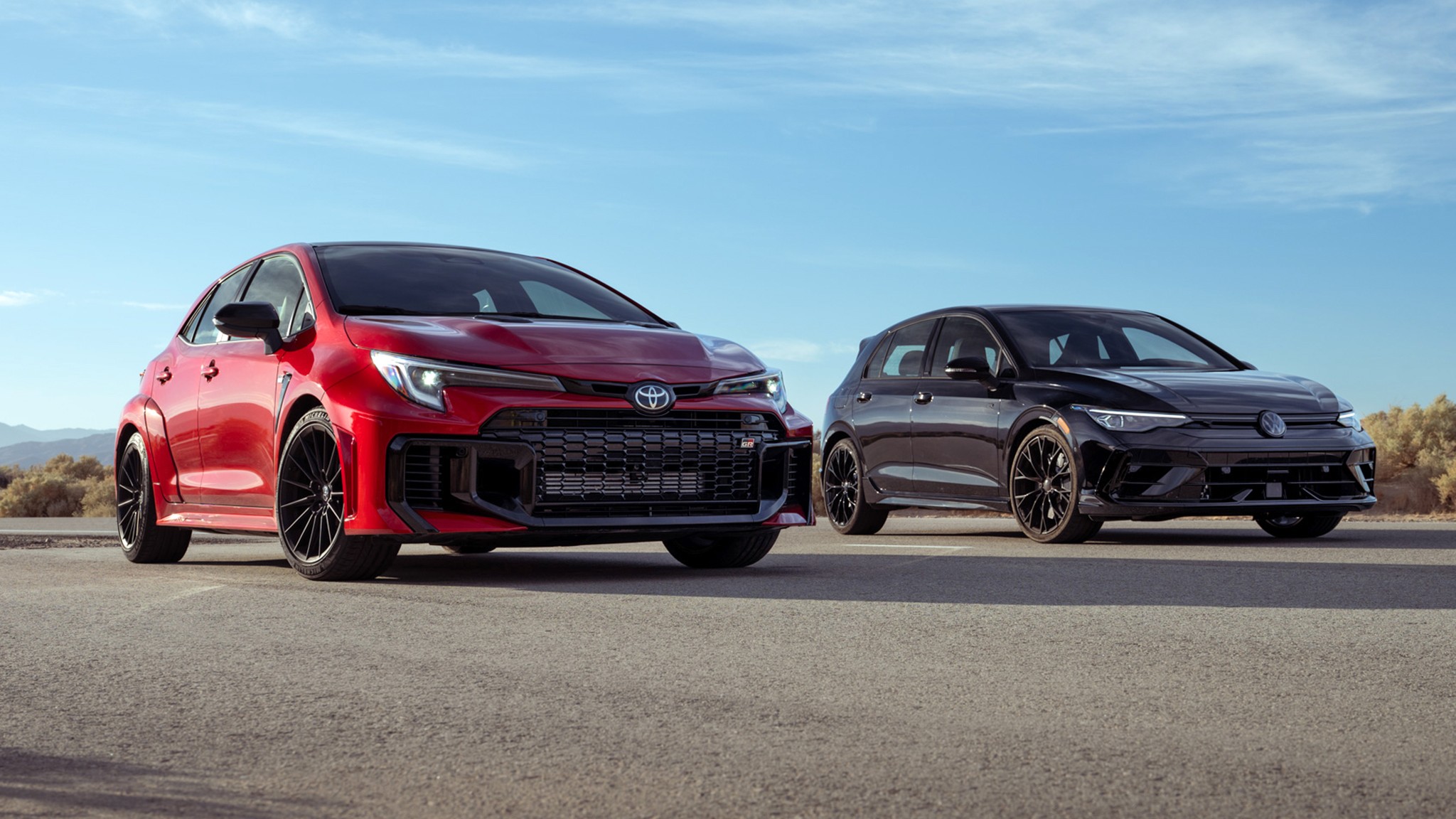 009 2025 Toyota GR Corolla vs Volkswagen Golf R