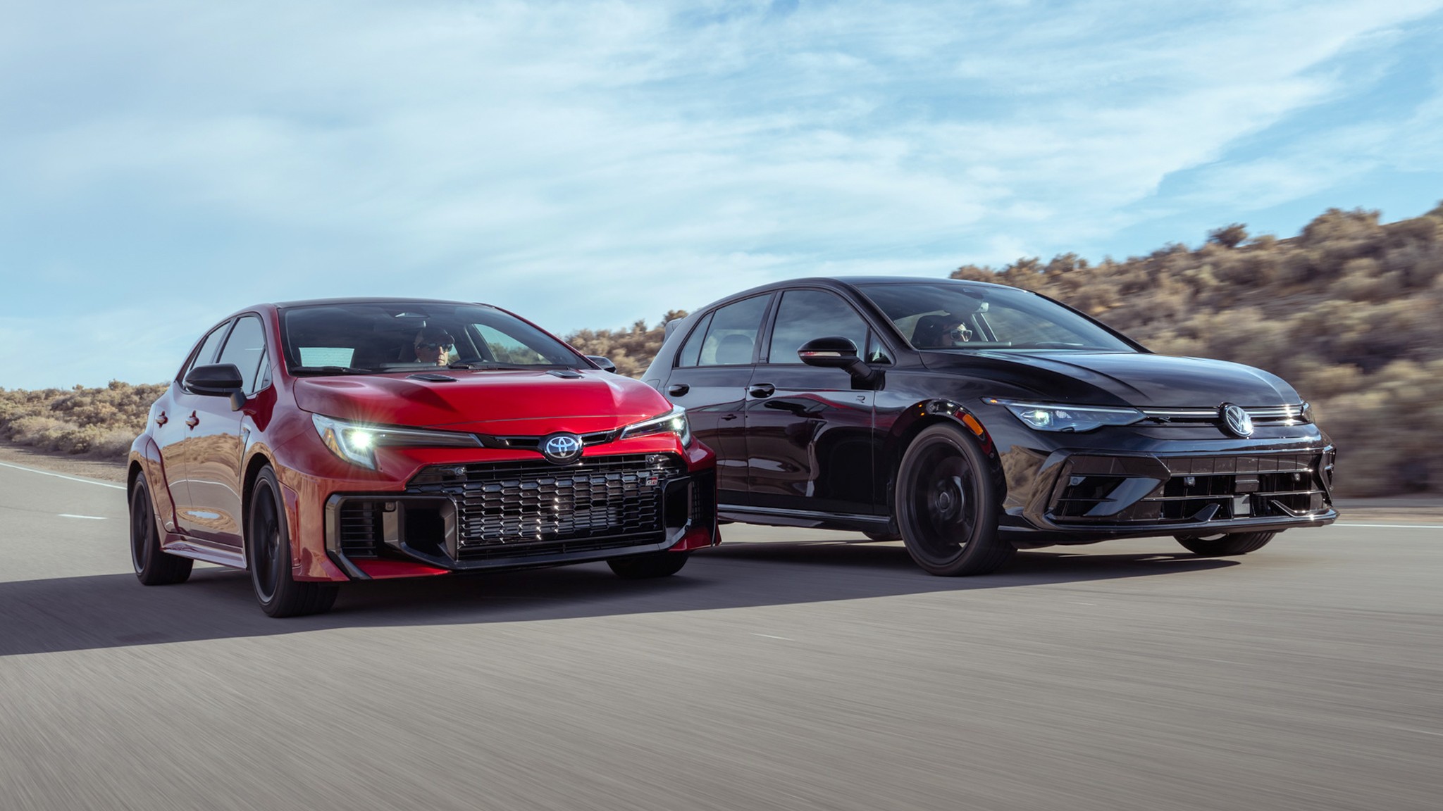 003 2025 Toyota GR Corolla vs Volkswagen Golf R
