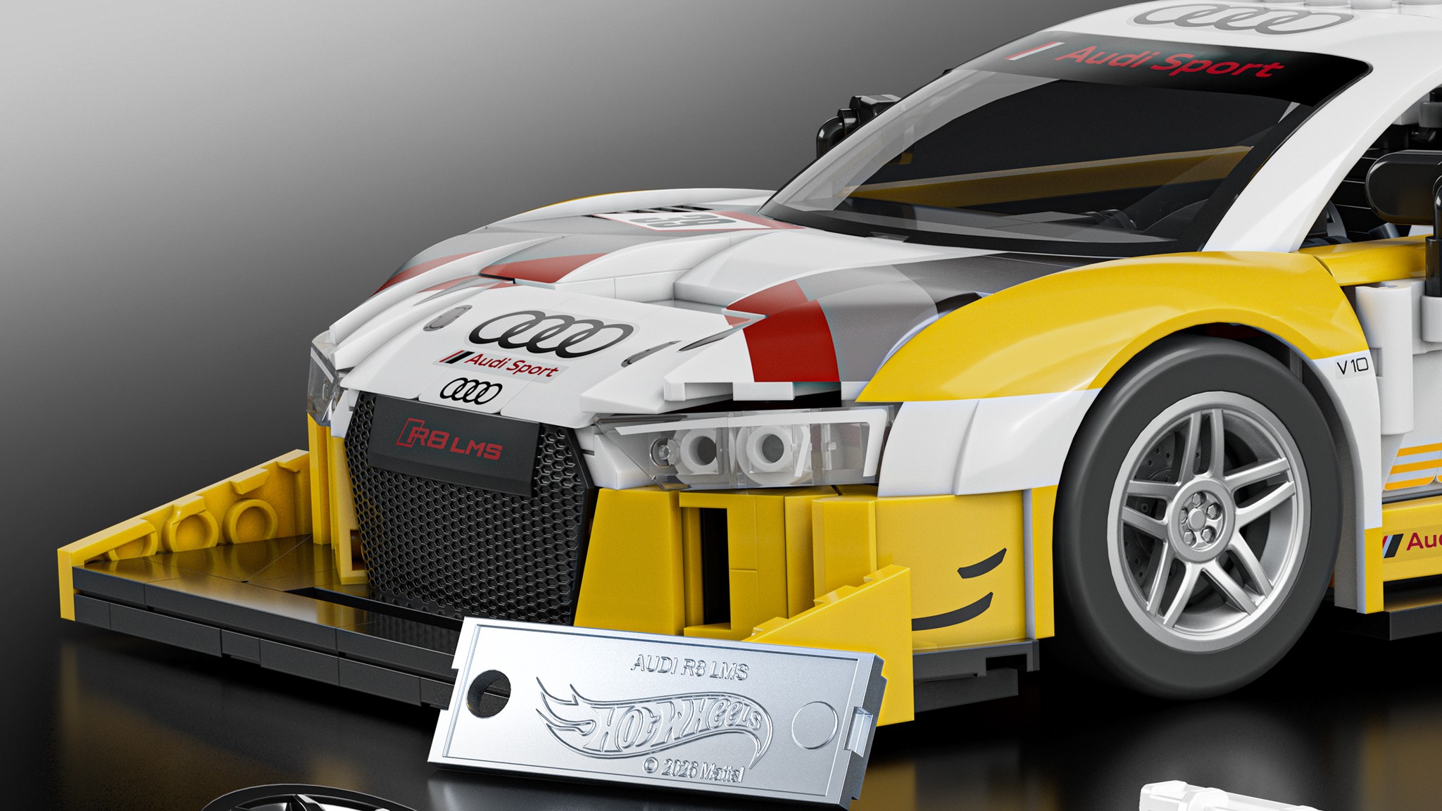 Audi R8 Avant RS2 Mattel Brick Shop Models 9