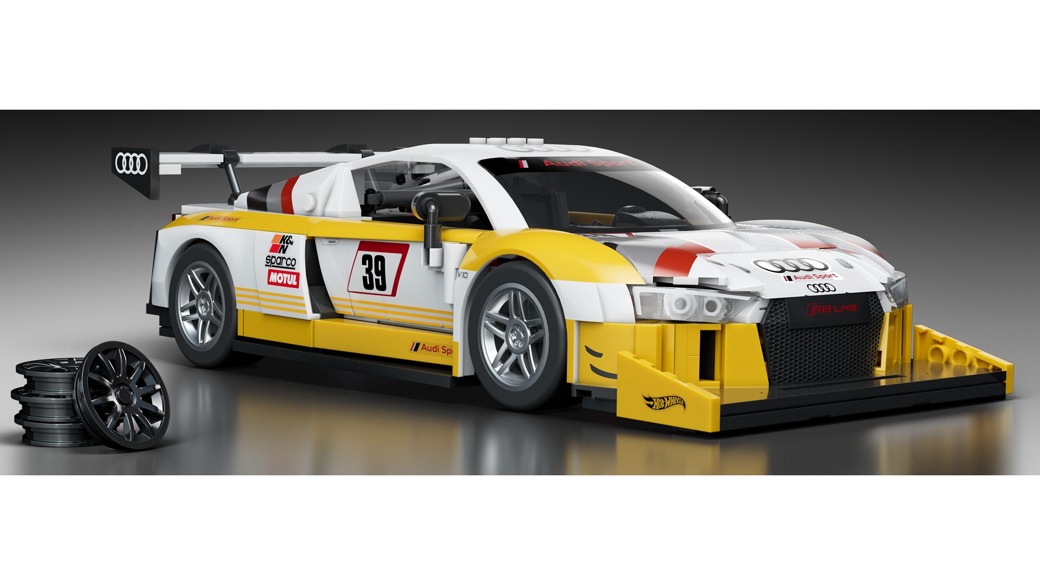 Audi R8 Avant RS2 Mattel Brick Shop Models 8