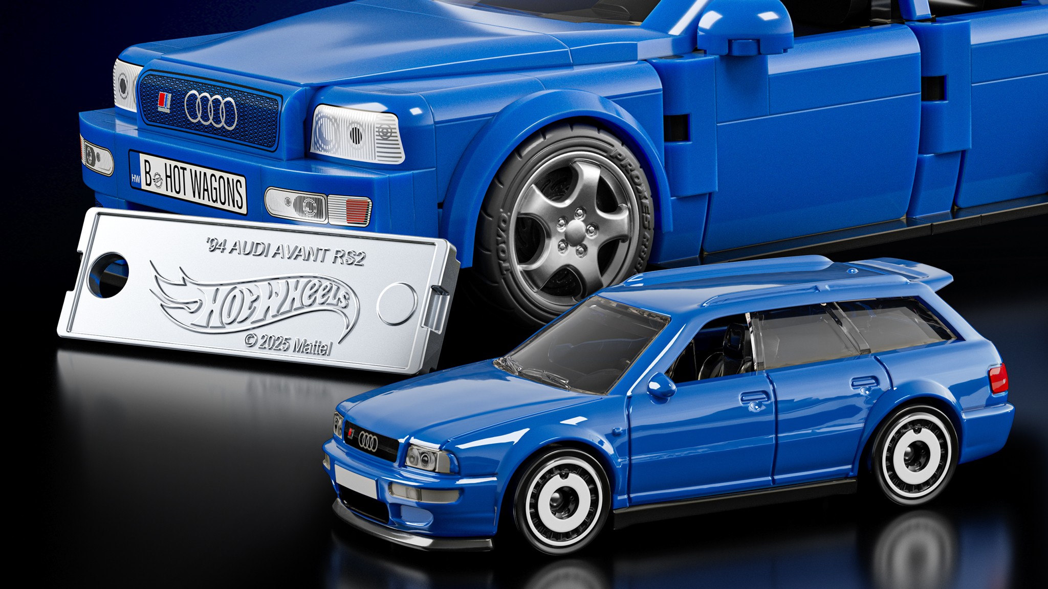 Audi R8 Avant RS2 Mattel Brick Shop Models 5