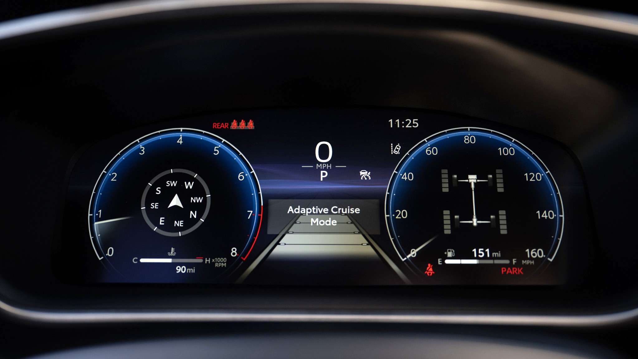 2026 Toyota Corolla Cross XLE AWD red driver screen 406