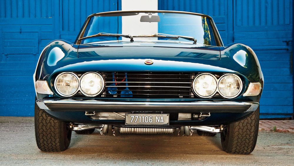 002 fiat dino 2400 spider front ferrari engine motor trend classic