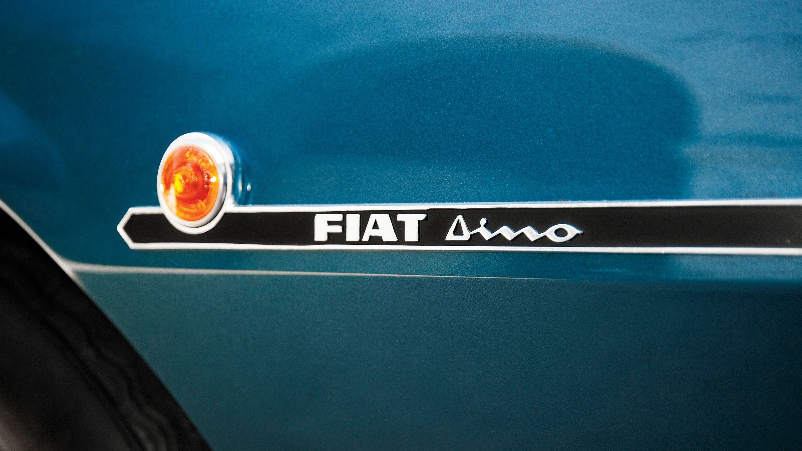 018 fiat dino 2400 spider side panel logo ferrari engine motor trend classic