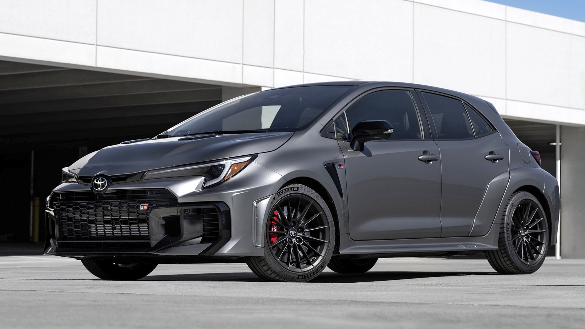 2026 Toyota GR Corolla Premium Plus gray 001