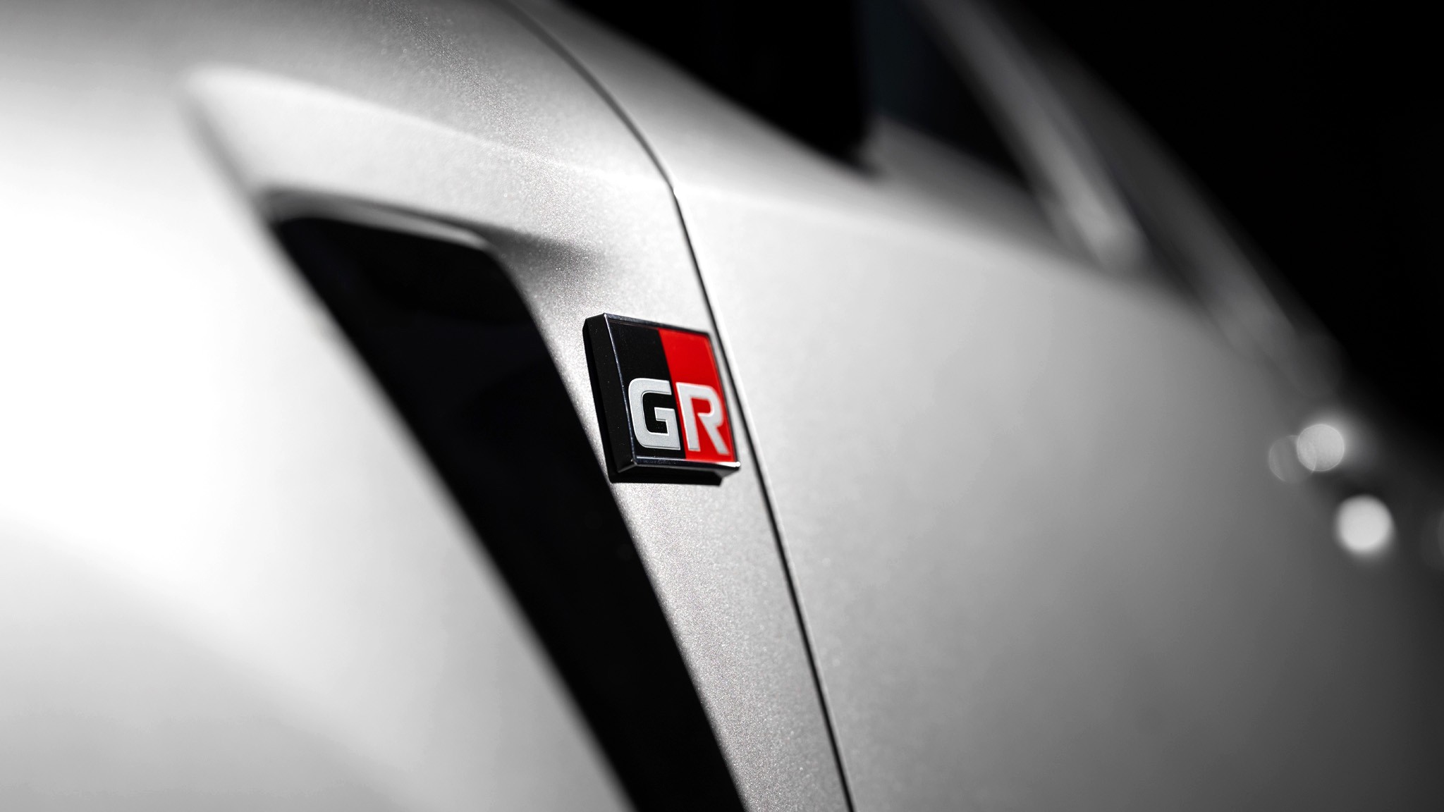 2026 Toyota GR Corolla PremiumPlus gray 007 fender badge