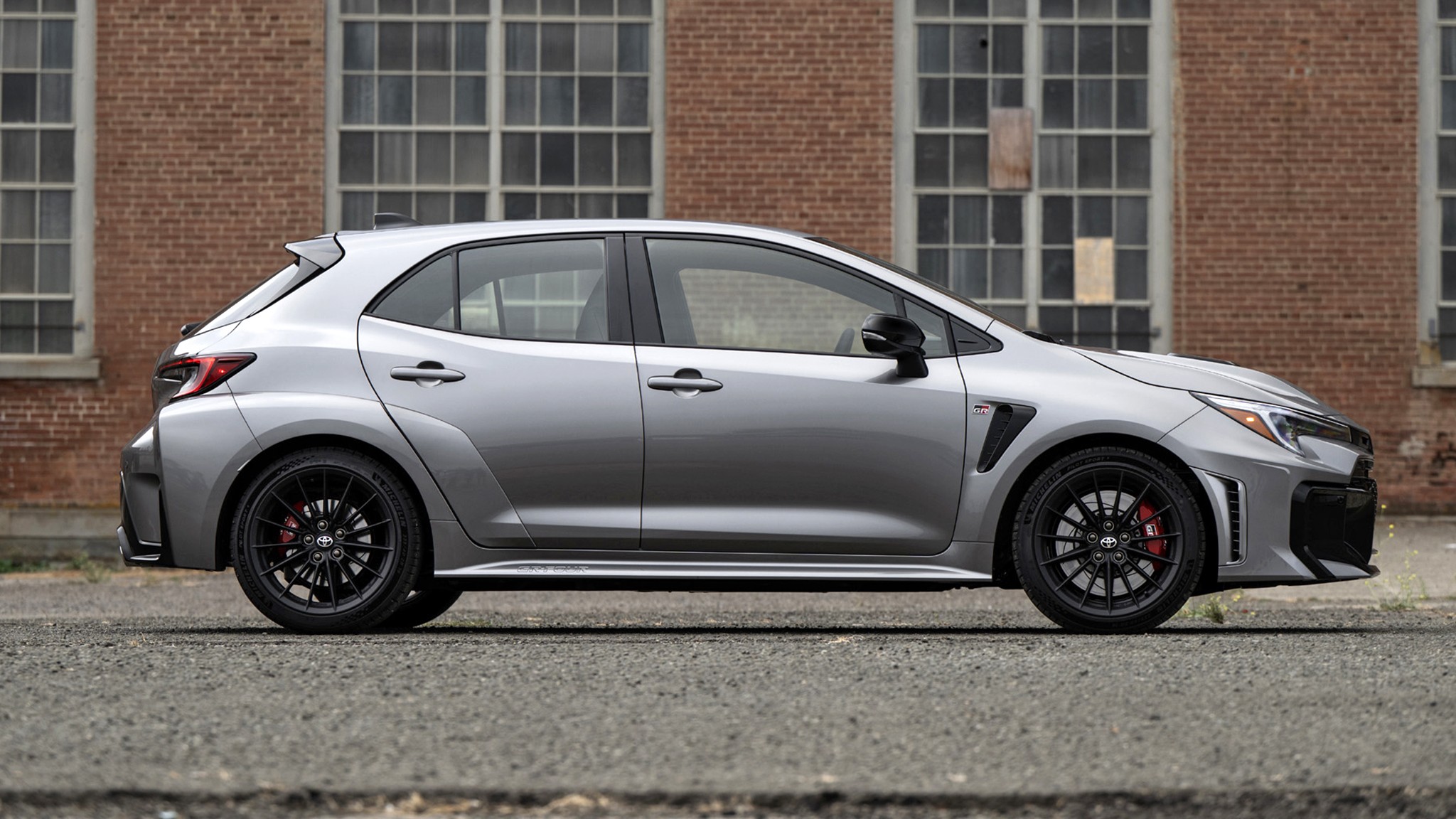 2026 Toyota GR Corolla PremiumPlus gray 014 profile