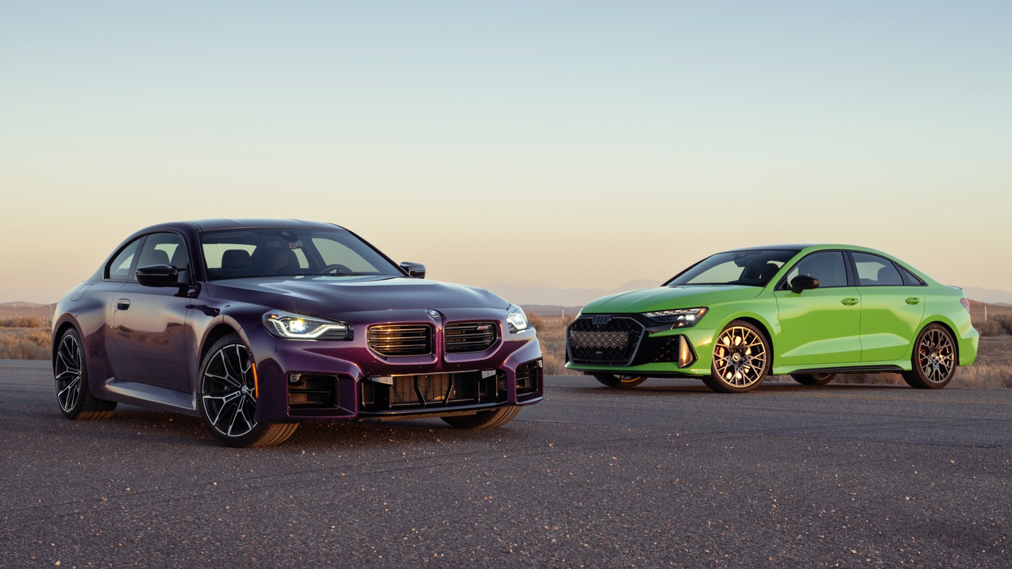 009 2025 Audi RS3 vs BMW M2