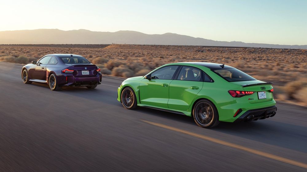 005 2025 Audi RS3 vs BMW M2