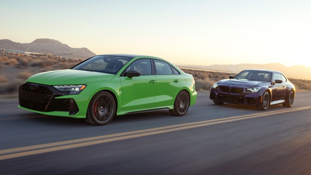 008 2025 Audi RS3 vs BMW M2