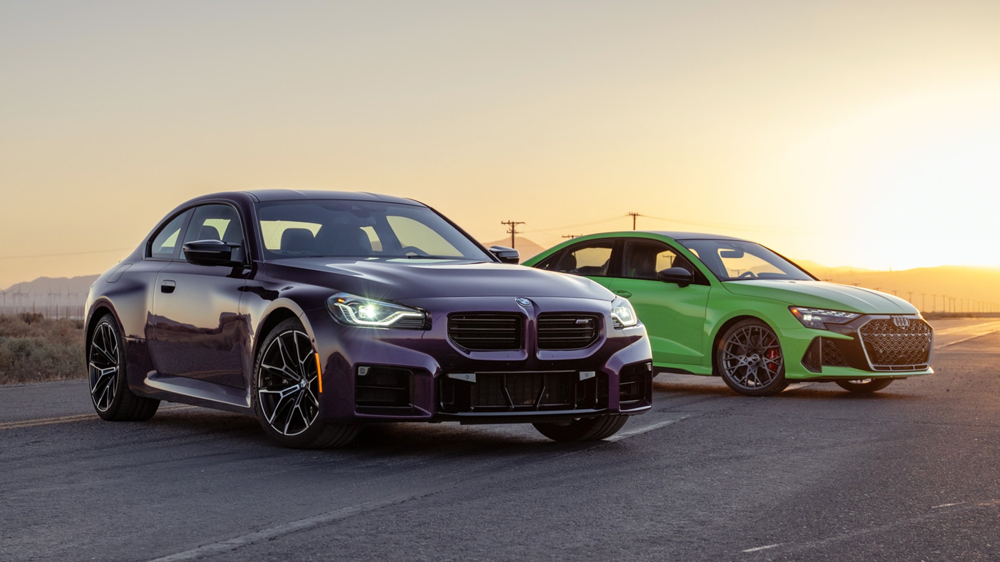 010 2025 Audi RS3 vs BMW M2