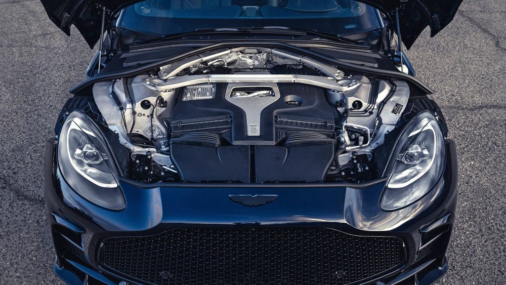 45 2026 Aston Martin DBX S Chimera Blue