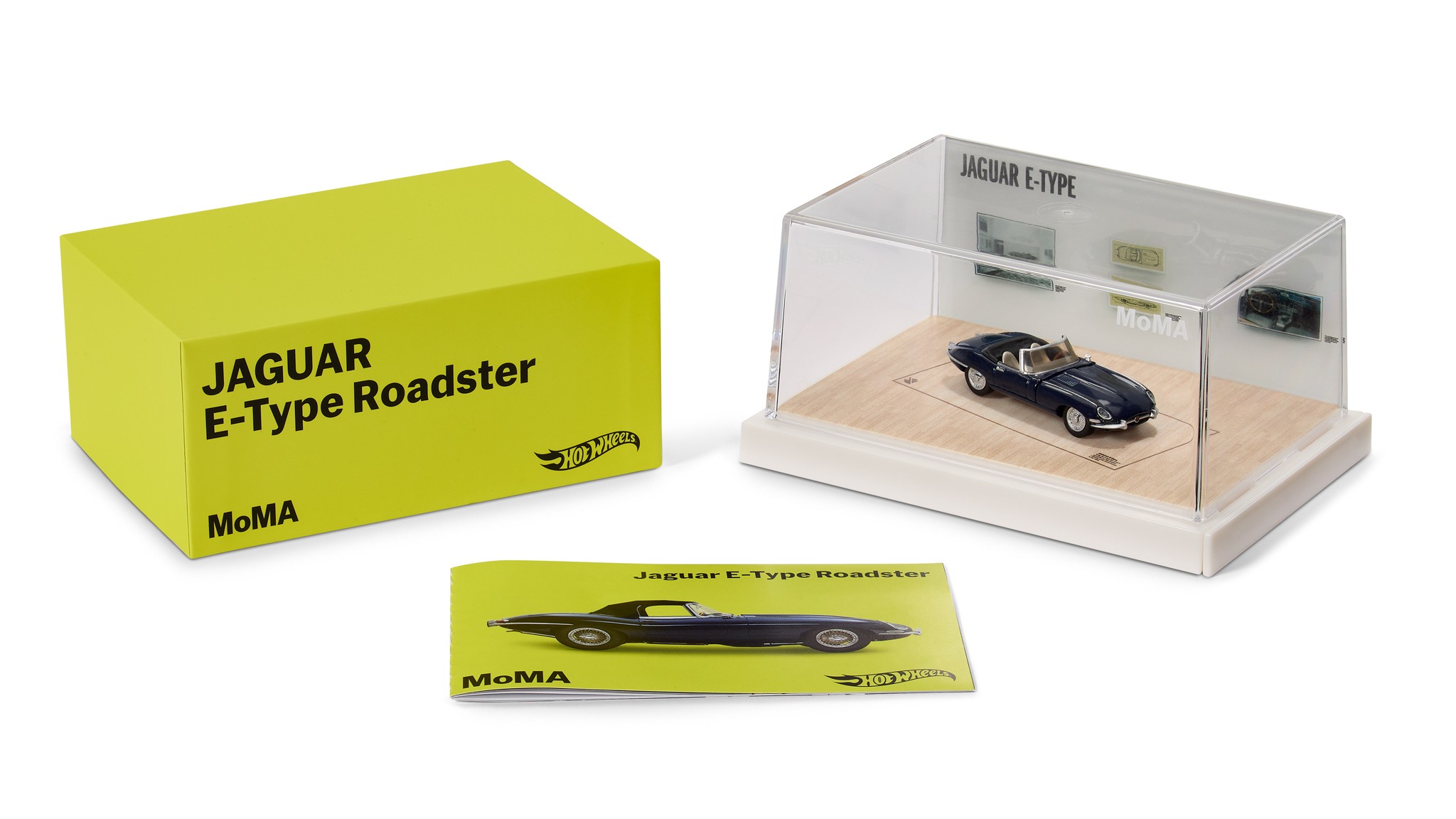 Jaguar E Type Roadster Hot Wheels Mattel Creations Museum of Modern Art MoMA 4