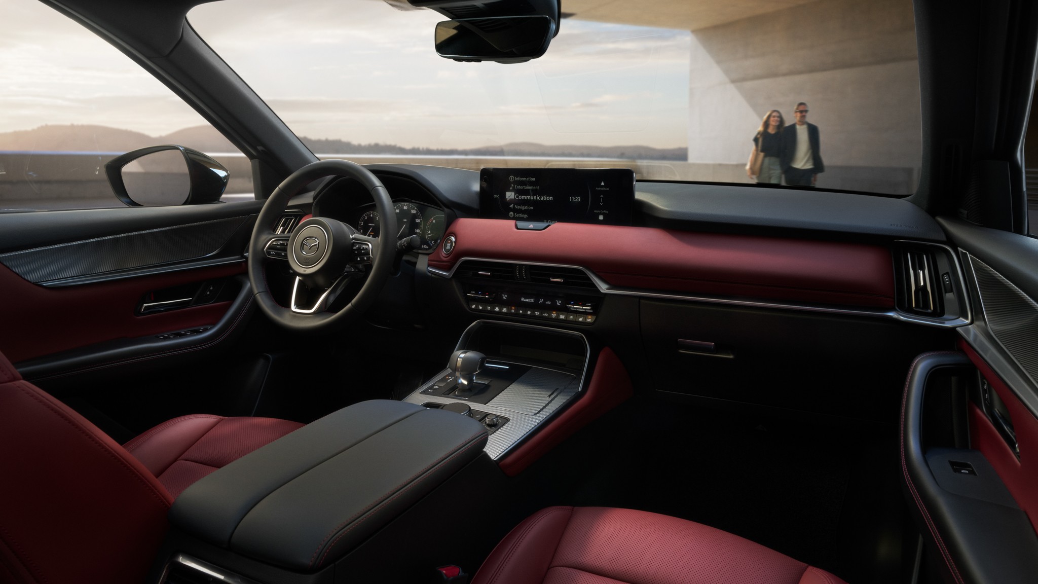 2026 Mazda CX 70 Mild Hybrid PHEV Hybrid Midsize SUV Two Row 2