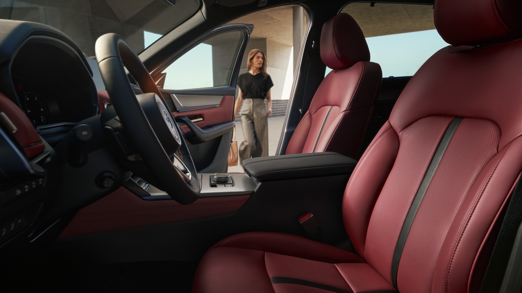 2026 Mazda CX 70 Mild Hybrid PHEV Hybrid Midsize SUV Two Row 10