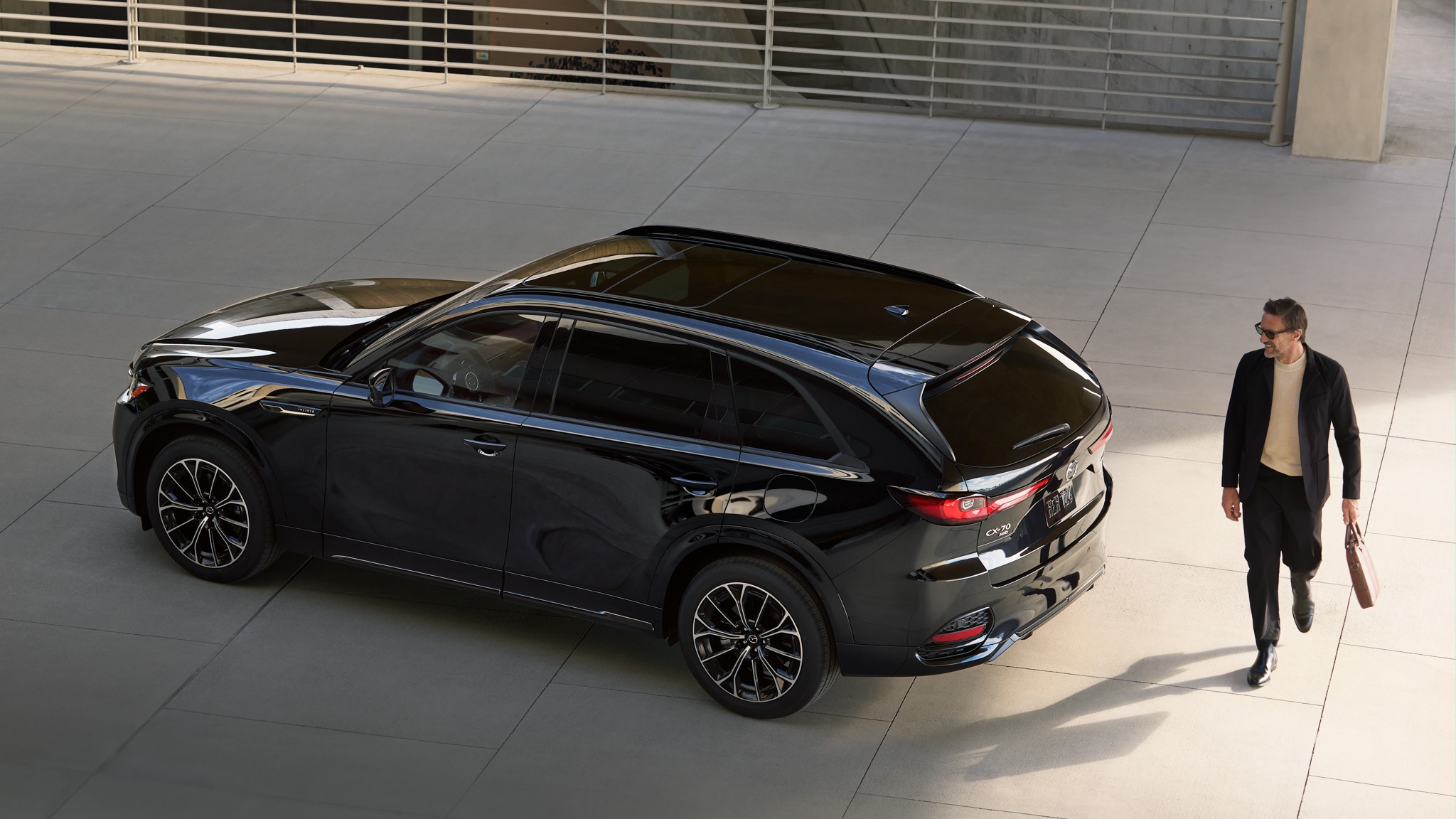 2026 Mazda CX 70 Mild Hybrid PHEV Hybrid Midsize SUV Two Row 11