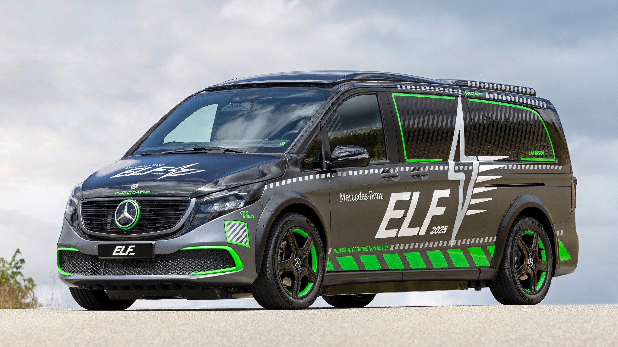 16 mercedes 600kw fast charger