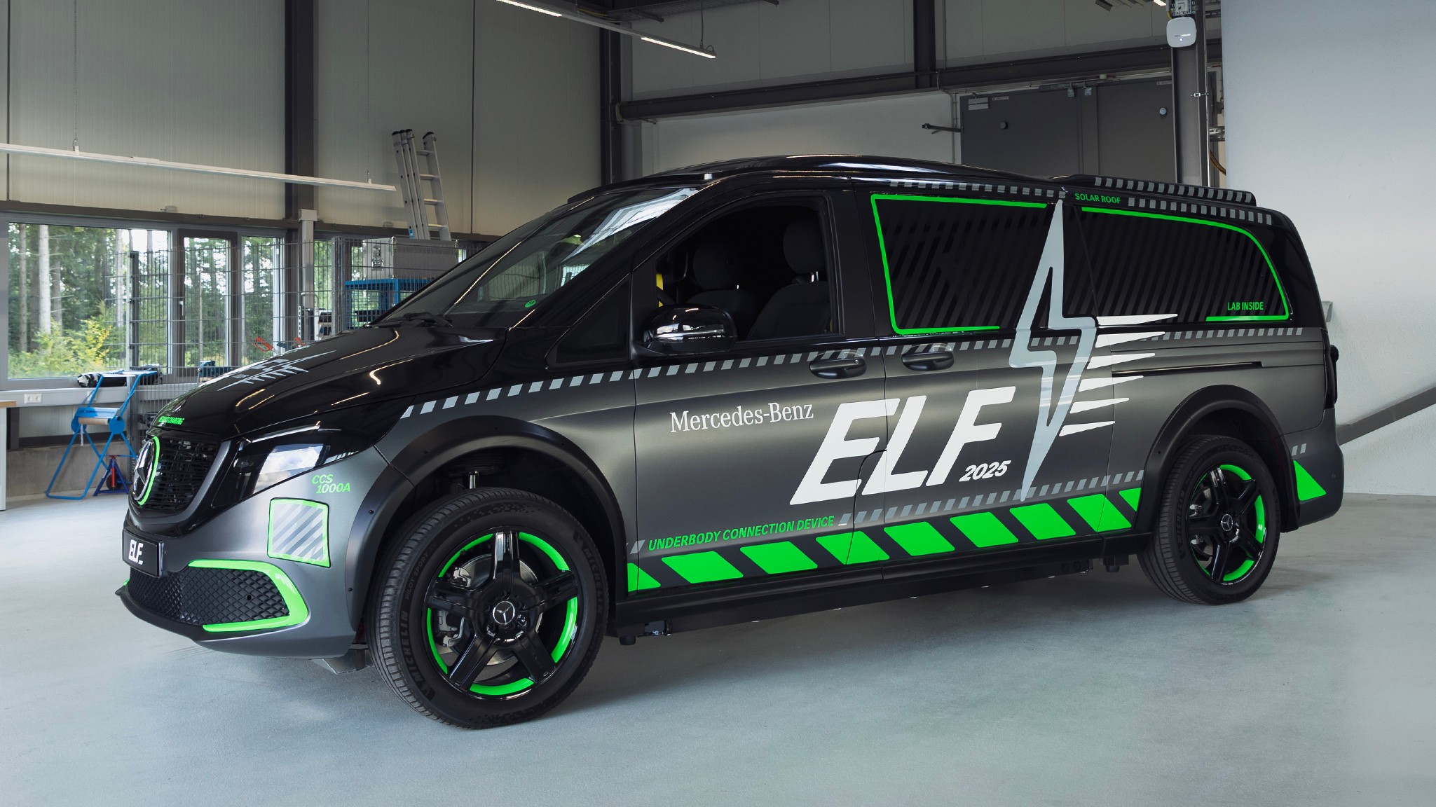 25 mercedes 600kw fast charger